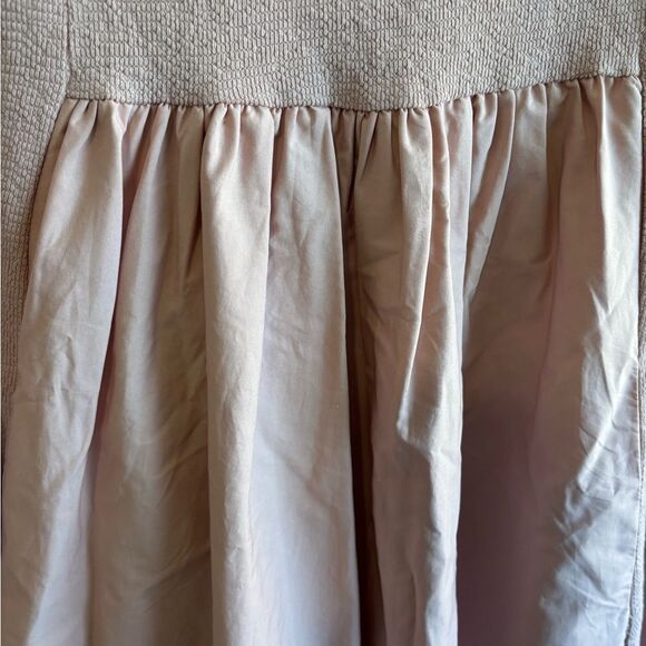 English Factory Flutter Sleeve Poplin Dress Blush Pink with pockets - Picture 8 of 13